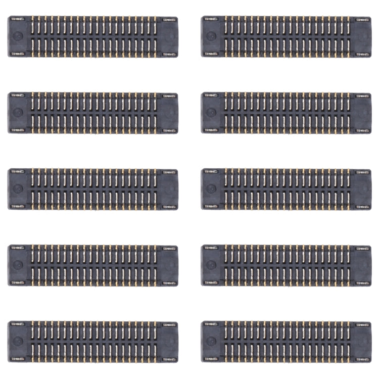 For Xiaomi Redmi 7 10pcs LCD Display FPC Connector On Motherboard - Others by buy2fix | Online Shopping UK | buy2fix