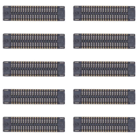 For Xiaomi Redmi 7 10pcs LCD Display FPC Connector On Motherboard - Others by buy2fix | Online Shopping UK | buy2fix