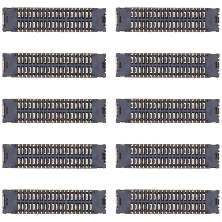 For Xiaomi Redmi 9 / Redmi 9 Prime 10pcs LCD Display FPC Connector On Motherboard - Others by buy2fix | Online Shopping UK | buy2fix