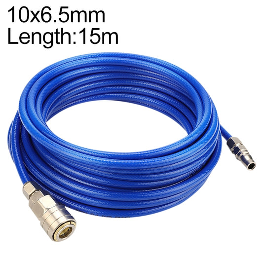 LAIZE High Pressure Flexible Polyurethane Pneumatic Tubing with Connector, Specification:10x6.5mm, 15m - PU Air Pipe by LAIZE | Online Shopping UK | buy2fix