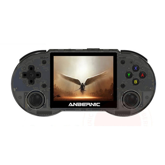 ANBERNIC RG353P Console de jeu portable Écran 3,5 pouces Système Android Linux 16G + 128G (Noir)
