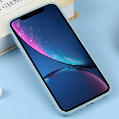For iPhone XR Liquid Silicone Full Coverage Shockproof Magsafe Phone Case(Light Blue) - More iPhone Cases by buy2fix | Online Shopping UK | buy2fix