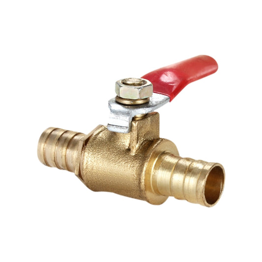 LAIZE Pneumatic Hose Barb Brass Shutoff Ball Valve, Specification:12mm - Valve Series by LAIZE | Online Shopping UK | buy2fix