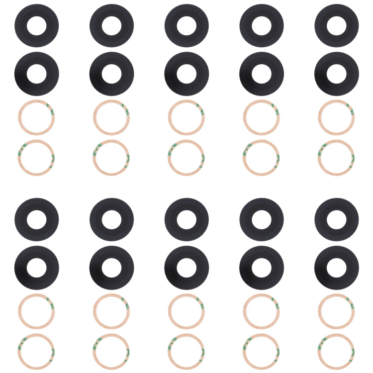 For OPPO Reno7 Pro 10 PCS Back Camera Lens - Camera Series by buy2fix | Online Shopping UK | buy2fix