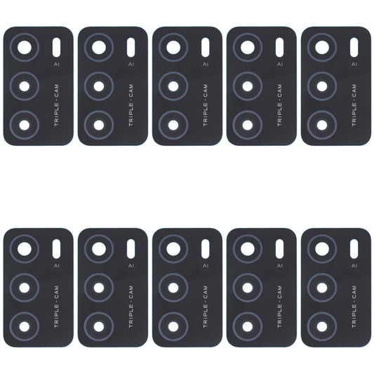 For OPPO A16/A16s/A54s 10 PCS Back Camera Lens - Camera Series by buy2fix | Online Shopping UK | buy2fix