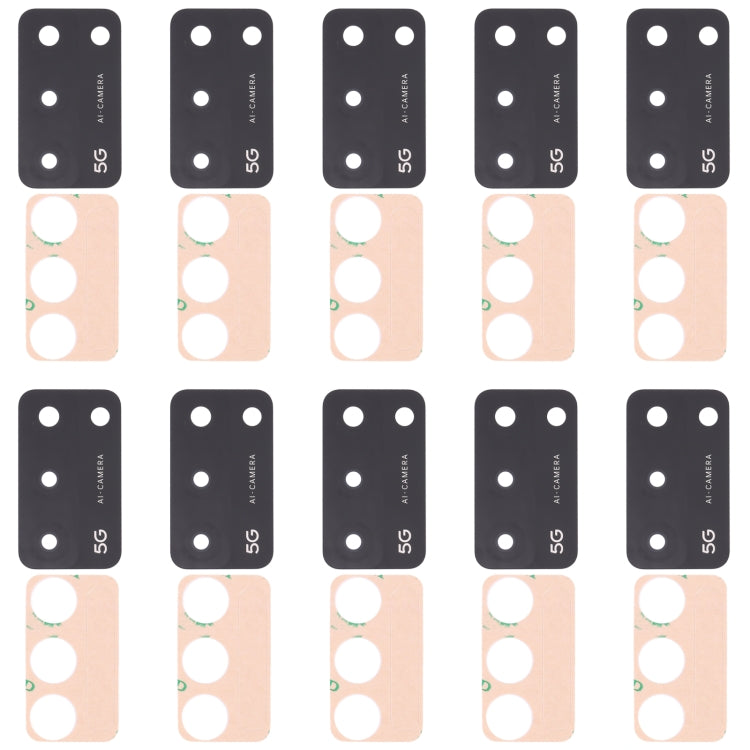 For OPPO A53S 5G 10 PCS Back Camera Lens - Camera Series by buy2fix | Online Shopping UK | buy2fix