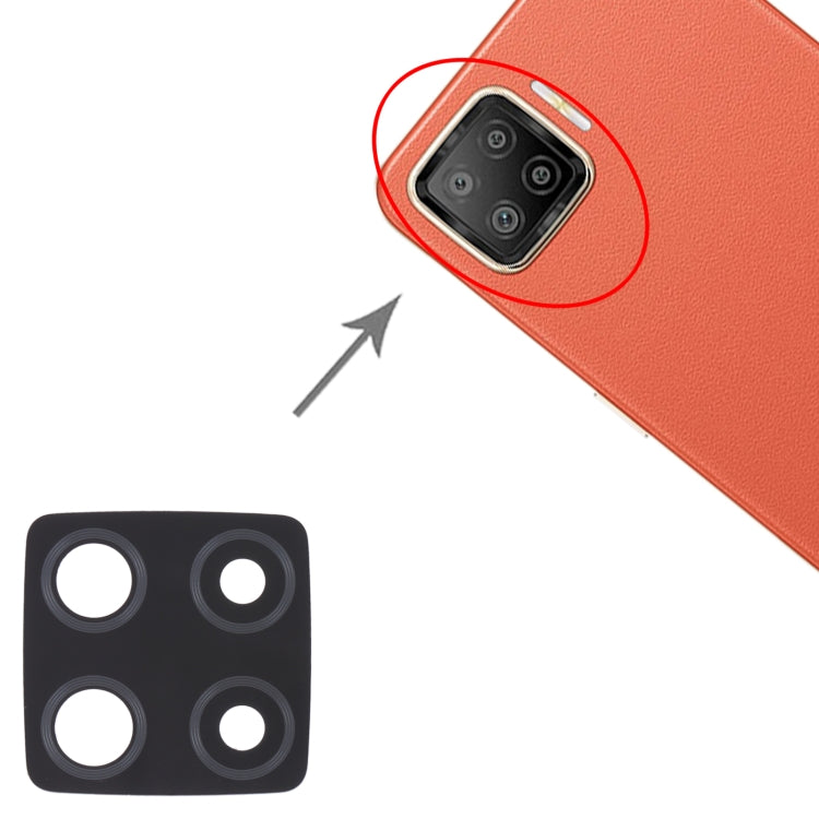 For OPPO A73/F17 10 PCS Back Camera Lens - Camera Series by buy2fix | Online Shopping UK | buy2fix