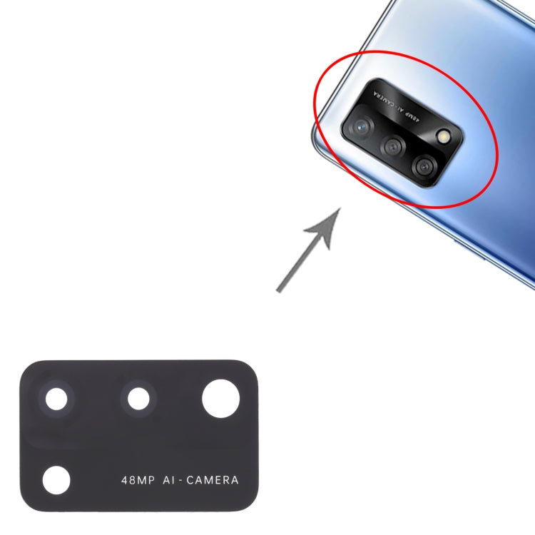 For OPPO A74 4G/F19 10 PCS Back Camera Lens - Camera Series by buy2fix | Online Shopping UK | buy2fix