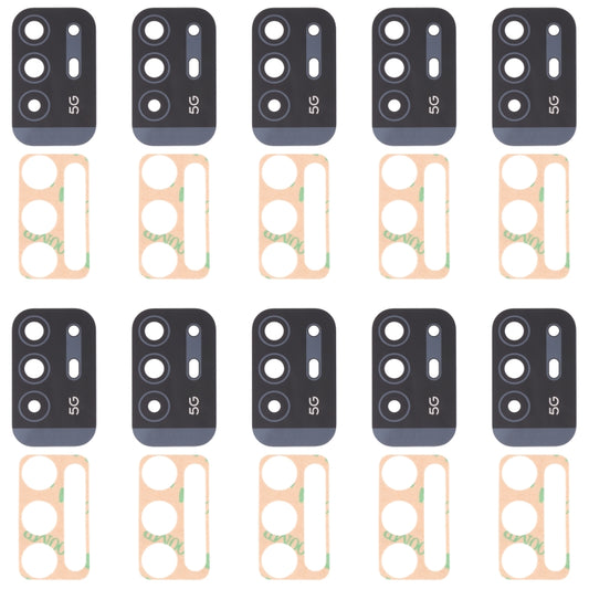 For OPPO F19 Pro+/A94 5G/A95 5G 10 PCS Back Camera Lens - Camera Series by buy2fix | Online Shopping UK | buy2fix