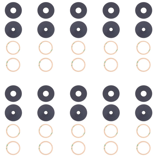 For Xiaomi Redmi Note 11E/Redmi 10 5G/Redmi 11 Prime 5G 10 PCS Back Camera Lens - Camera by buy2fix | Online Shopping UK | buy2fix