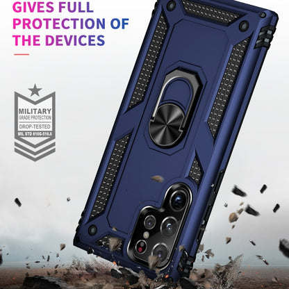 For Samsung Galaxy S23 Ultra 5G Shockproof TPU + PC Phone Case(Blue) - Galaxy S23 Ultra 5G Cases by buy2fix | Online Shopping UK | buy2fix
