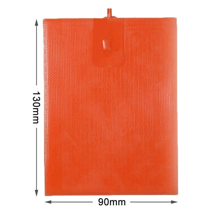 9 x 13cm Car Engine Oil Pan Sump Tank Heater Pad, Plug Type:EU Plug - Engine Fittings by buy2fix | Online Shopping UK | buy2fix