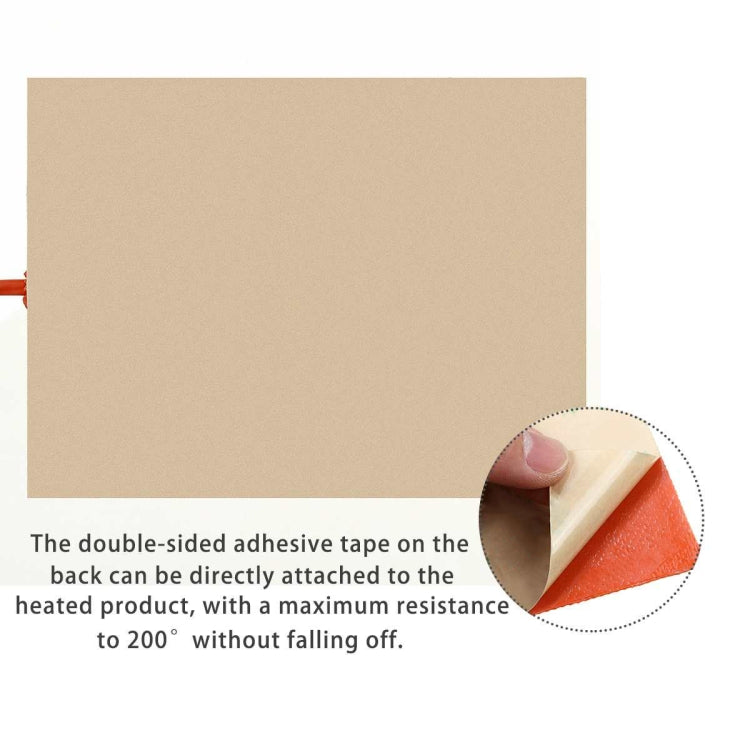 9 x 13cm Car Engine Oil Pan Sump Tank Heater Pad, Plug Type:UK Plug by buy2fix