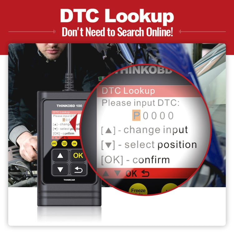 THINKCAR THINKOBD 100 OBD2 Car Scanner OBDII Diagnostic Tool by buy2fix