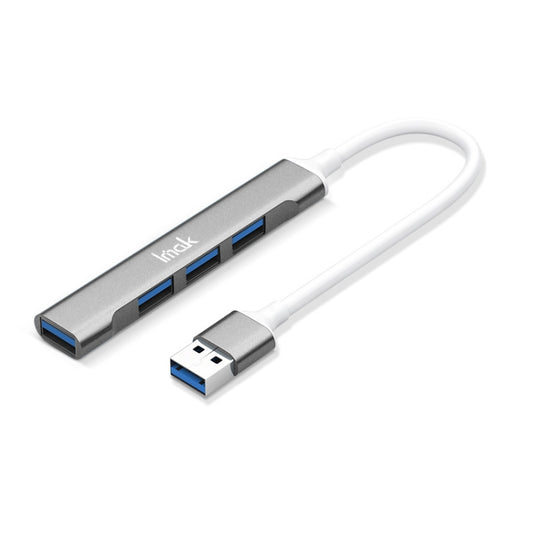 imak 4 in 1 Multifunctional Docking Station HUB, Interface:USB(Grey) - USB HUB by imak | Online Shopping UK | buy2fix