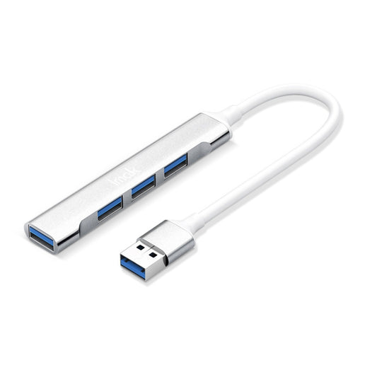 imak 4 in 1 Multifunctional Docking Station HUB, Interface:USB(Silver) - USB HUB by imak | Online Shopping UK | buy2fix
