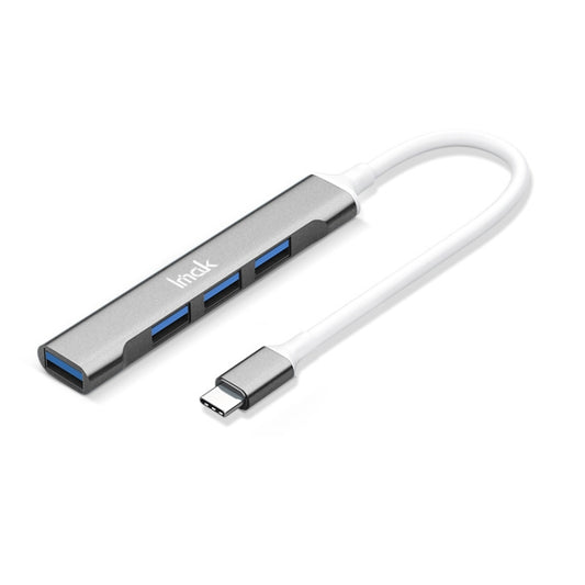 imak 4 in 1 Multifunctional Docking Station HUB, Interface:USB-C / Type-C(Grey) - USB HUB by imak | Online Shopping UK | buy2fix