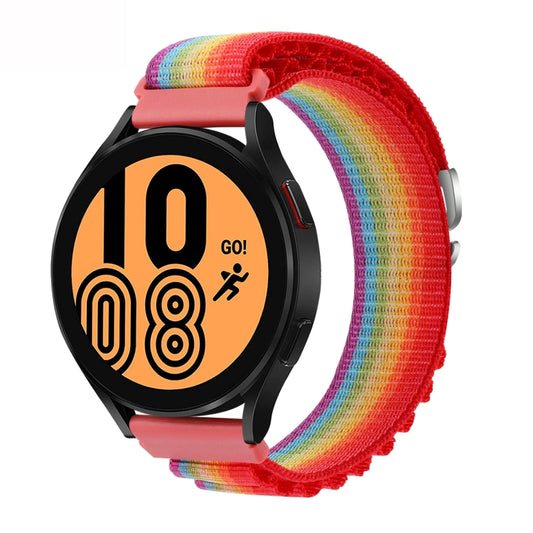 22mm Universal Nylon Loop Watch Band(Rainbow) - 22mm Bands by buy2fix | Online Shopping UK | buy2fix