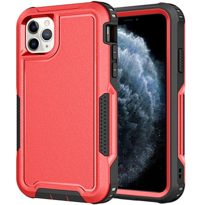 For iPhone 11 Pro Max 3 in 1 PC + TPU Shockproof Phone Case(Red) - iPhone 11 Pro Max Cases by buy2fix | Online Shopping UK | buy2fix