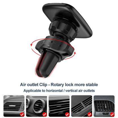 IMAK C5-F1 Magnetic Air Outlet Car Holder(Black) by imak