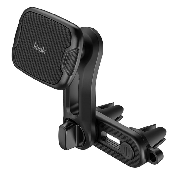 IMAK C5-F2 Dual Chip Air Outlet Magnetic Car Holder(Black) by imak