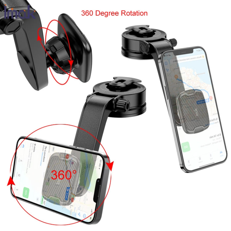 IMAK C5-X5A Dashboard Suction Cup Magnetic Car Holder(Black) by imak