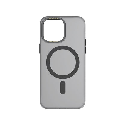 For iPhone 14 Pro TOTUDESIGN AA-194 Crystal Color Series Magsafe Magnetic Phone Case(Black) - iPhone 14 Pro Cases by TOTUDESIGN | Online Shopping UK | buy2fix
