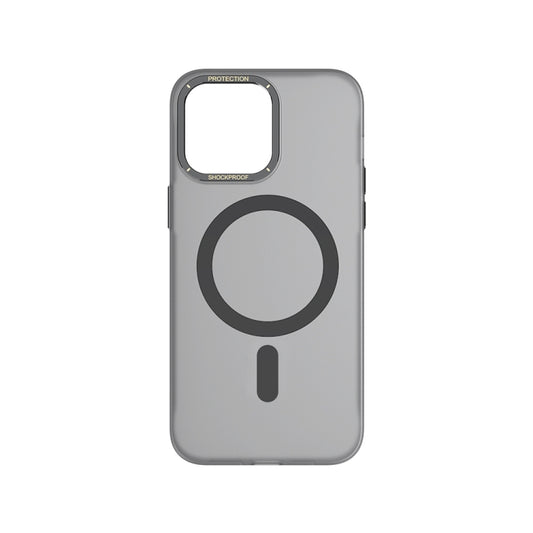 For iPhone 14 Pro TOTUDESIGN AA-194 Crystal Color Series Magsafe Magnetic Phone Case(Black) - iPhone 14 Pro Cases by TOTUDESIGN | Online Shopping UK | buy2fix