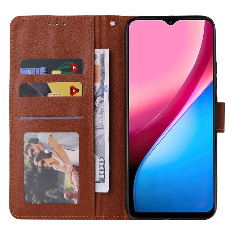 For Infinix Hot 10i Multifunctional Horizontal Flip Leather Case with Three Card Slot(Brown) - Infinix Cases by buy2fix | Online Shopping UK | buy2fix