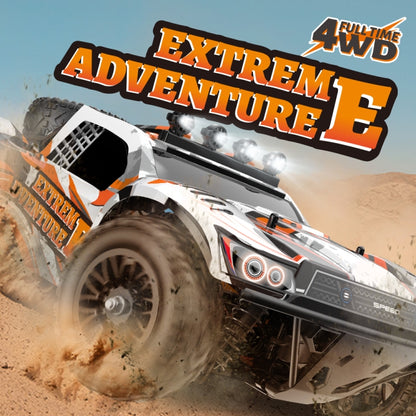 9201E 1:10 Full Scale Remote Control 4WD High Speed Car(Orange) by buy2fix