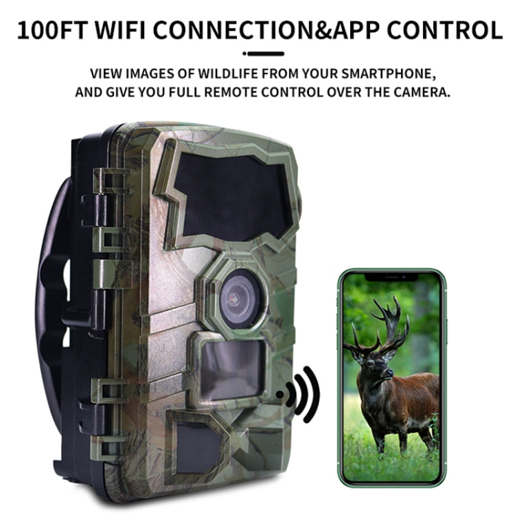 H888WIFI 4K Resolution 2.4 inch TFT Screen WIFI Hunting Trail Camera by buy2fix