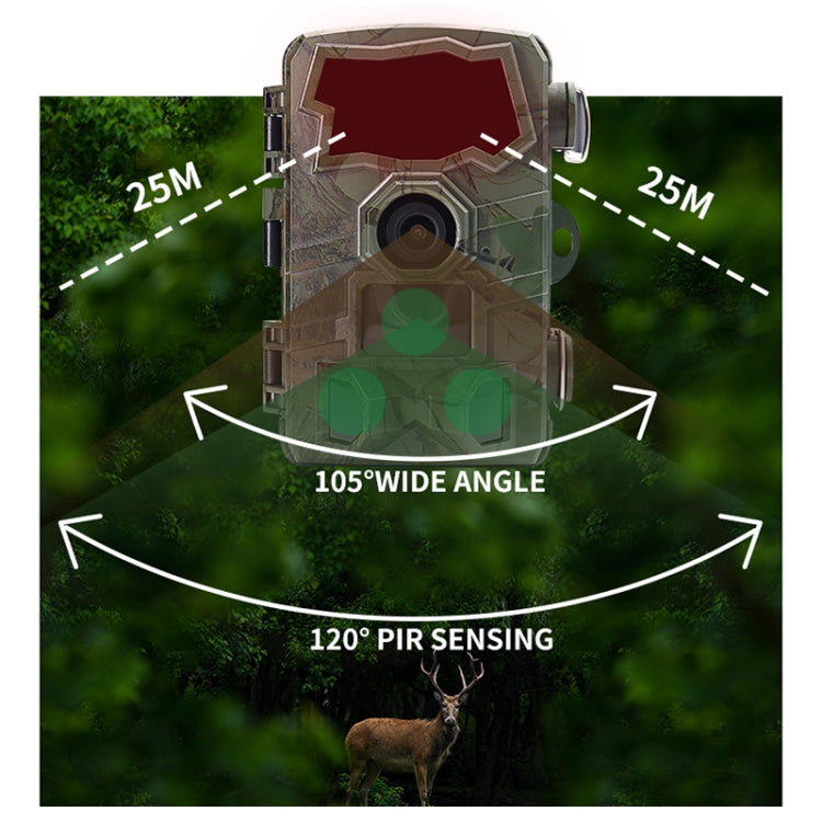 H888WIFI 4K Resolution 2.4 inch TFT Screen WIFI Hunting Trail Camera by buy2fix