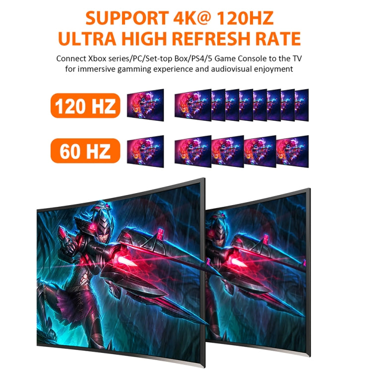 NK-H82 8K UHD HDMI 2X1 One-way Switch with Remote Control by buy2fix