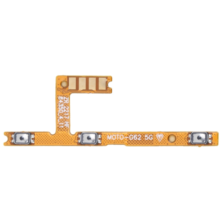 For Motorola Moto G62 5G / Moto G62 India Power Button & Volume Button Flex Cable - Flex Cable by buy2fix | Online Shopping UK | buy2fix