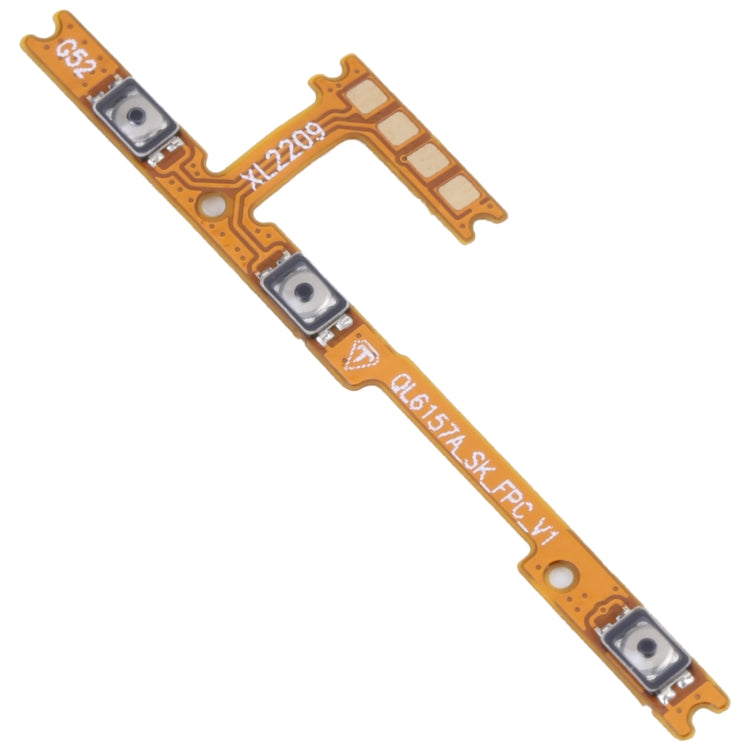 For Motorola Moto G52 Power Button & Volume Button Flex Cable - Flex Cable by buy2fix | Online Shopping UK | buy2fix