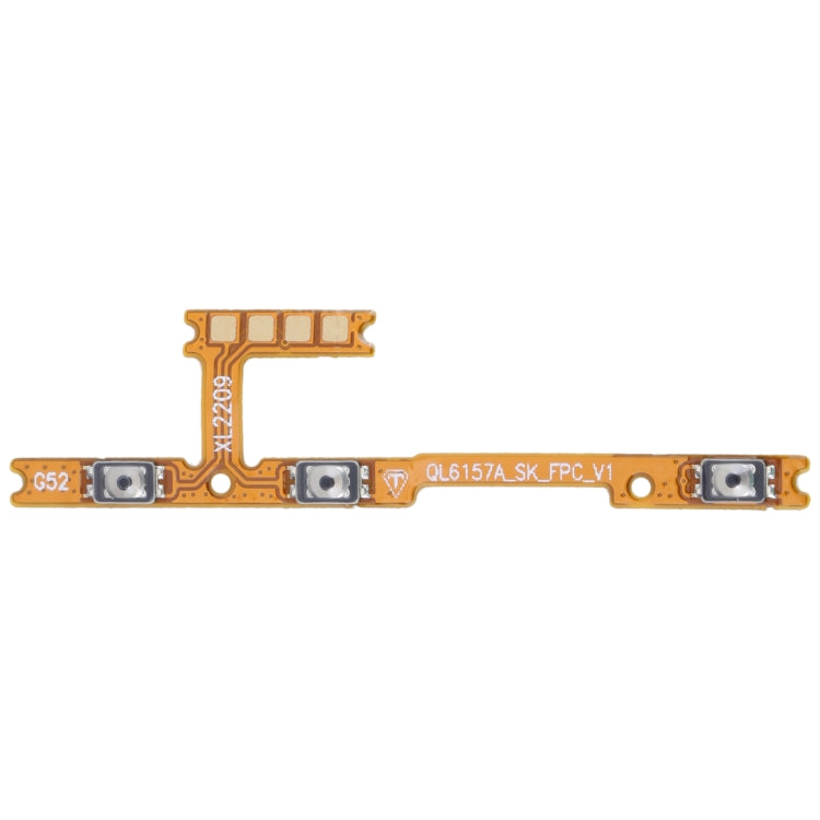 For Motorola Moto G52 Power Button & Volume Button Flex Cable - Flex Cable by buy2fix | Online Shopping UK | buy2fix