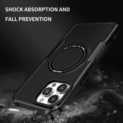 For iPhone 11 Pro Max MagSafe Shockproof Armor Phone Case(Black) by buy2fix