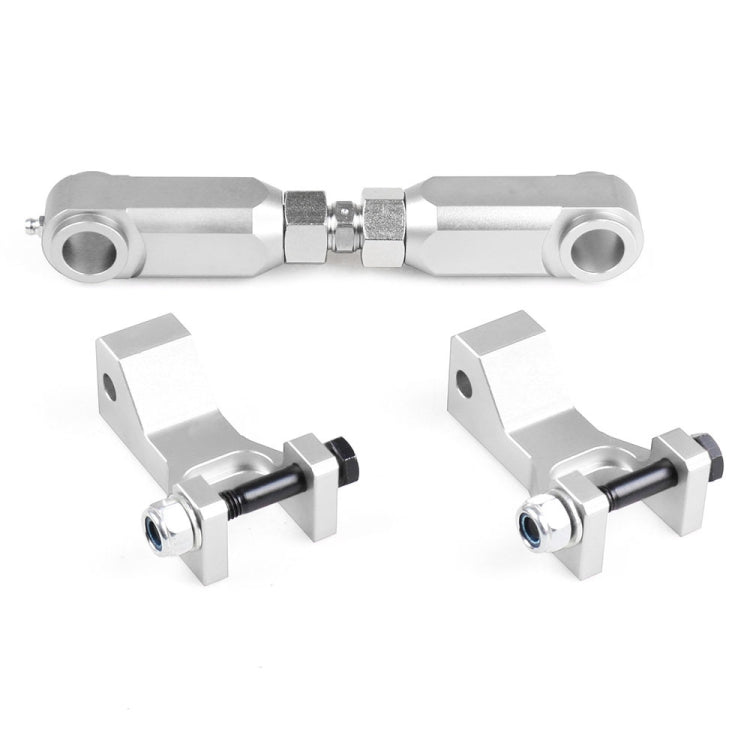For Yamaha Raptor YFM350 660R 700 ATV Front and Rear Lowering Kit(Silver) - Replacement Parts by buy2fix | Online Shopping UK | buy2fix