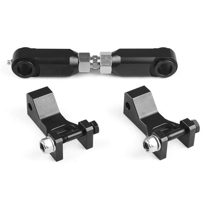 For Yamaha Raptor YFM350 660R 700 ATV Front and Rear Lowering Kit(Black) - Replacement Parts by buy2fix | Online Shopping UK | buy2fix