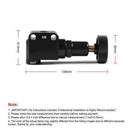 Car Brake Bias Proportioning Valve Pressure Regulator with 1/8-27 NPT Connectors - Brake System by buy2fix | Online Shopping UK | buy2fix