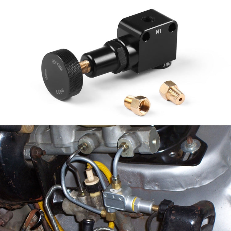 Car Brake Bias Proportioning Valve Pressure Regulator with 1/8-27 NPT Connectors - Brake System by buy2fix | Online Shopping UK | buy2fix