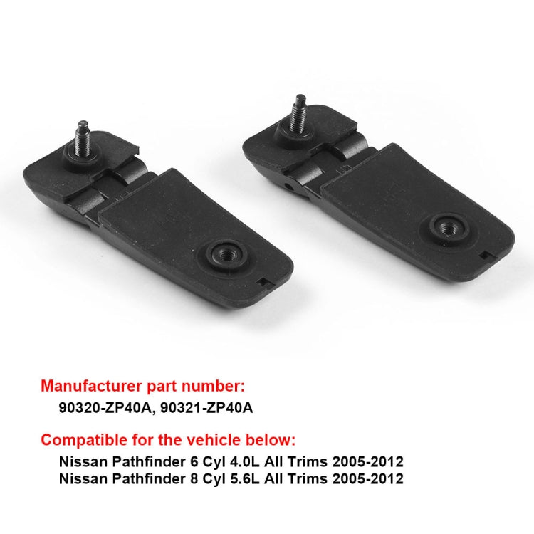 For Nissan Pathfinder 2005-2012 Car Tailgate Glass Hinge 90320-ZP40A - Trunk & Bumper Accessories by buy2fix | Online Shopping UK | buy2fix