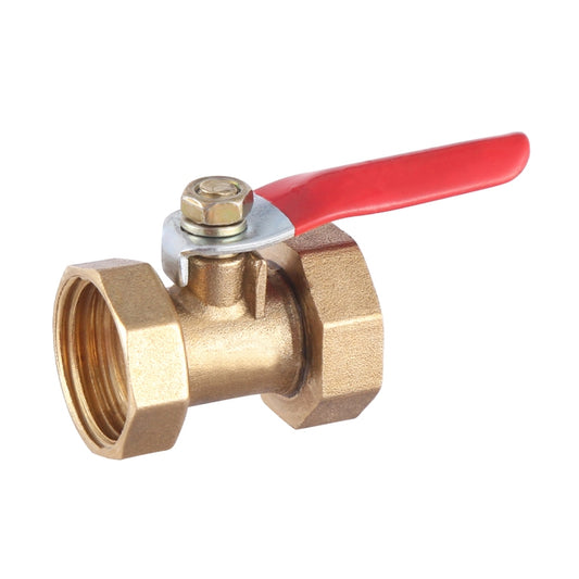 LAIZE Pneumatic Hose Connector Copper Ball Valve, Specification:Double Inside 4 1/2 inch - Valve Series by LAIZE | Online Shopping UK | buy2fix