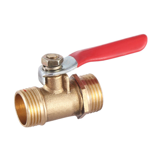LAIZE Pneumatic Hose Connector Copper Ball Valve, Specification:Double Outside 3 3/8 inch - Valve Series by LAIZE | Online Shopping UK | buy2fix