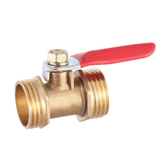 LAIZE Pneumatic Hose Connector Copper Ball Valve, Specification:Double Outside 4 1/2 inch - Valve Series by LAIZE | Online Shopping UK | buy2fix
