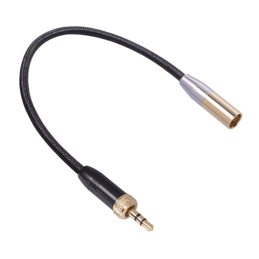 SB419M120-03 3.5mm Male to Mini XLR 3pin Male Audio Cable, Length: 30cm - Microphone Audio Cable & Connector by buy2fix | Online Shopping UK | buy2fix