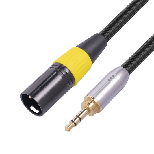 SB423K108-03 3.5mm Male to XLR 3pin Male Audio Cable, Length: 30cm - Microphone Audio Cable & Connector by buy2fix | Online Shopping UK | buy2fix
