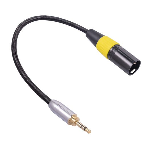 SB423K108-03 3.5mm Male to XLR 3pin Male Audio Cable, Length: 30cm - Microphone Audio Cable & Connector by buy2fix | Online Shopping UK | buy2fix