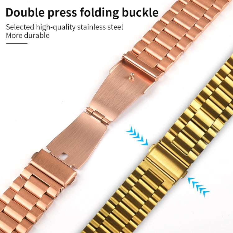 Strains Metal Watch Band For Apple Watch Series 8&7 41mm / SE 2&6&SE&5&4 40mm / 3&2&1 38mm(Gold) by buy2fix