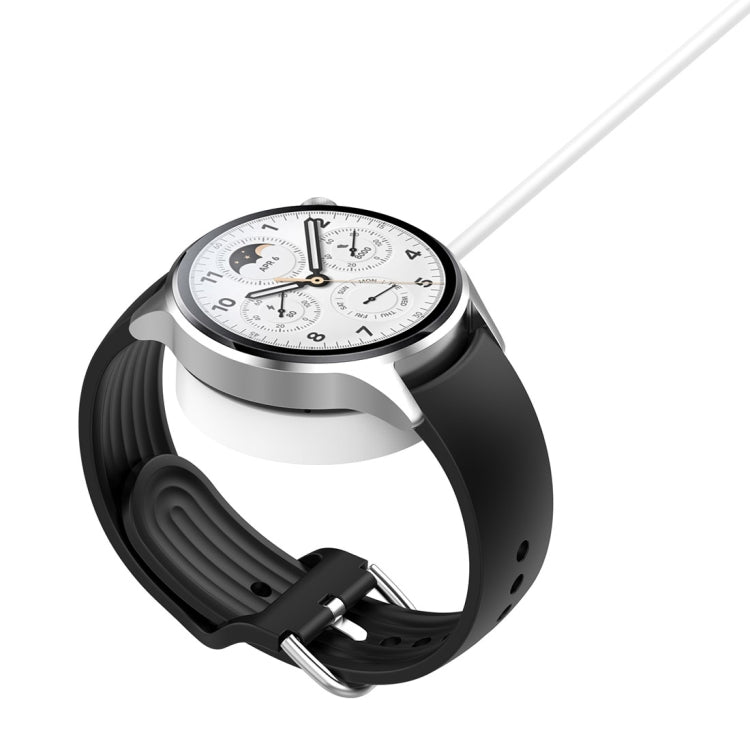 For Xiaomi Watch S1 Pro Smart Watch Magnetic Charging Cable, Length: 1m(White) - Charger by buy2fix | Online Shopping UK | buy2fix